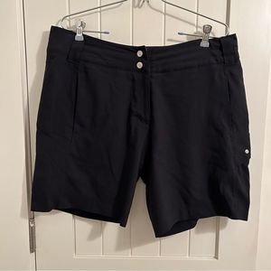 Pearl Izumi Women's Canyon Short, 8" Inseam, Black, Large, Hiking, Biking